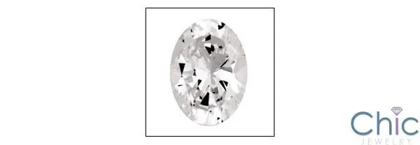 .15 Ct Oval Cubic Zirconia CZ Loose stone