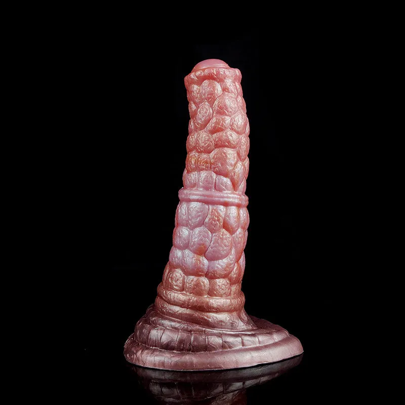 18cm Bump Texture Soft Silicone Animal Dildo