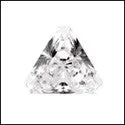 2 Ct Triangle Trillion Cubic Zirconia CZ Loose stone
