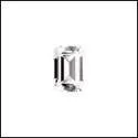 .25 Emerald Step Cubic Zirconia CZ Loose stone