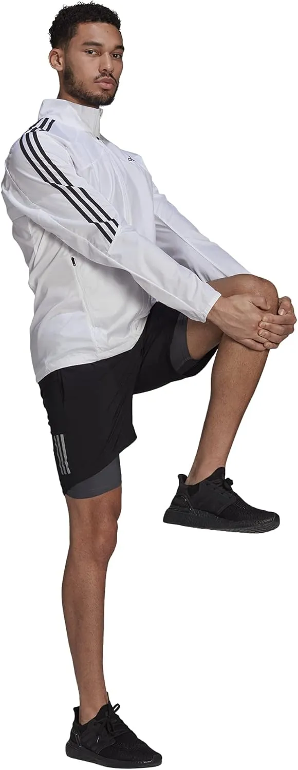 adidas Men's Marathon Jacket 3-stripes