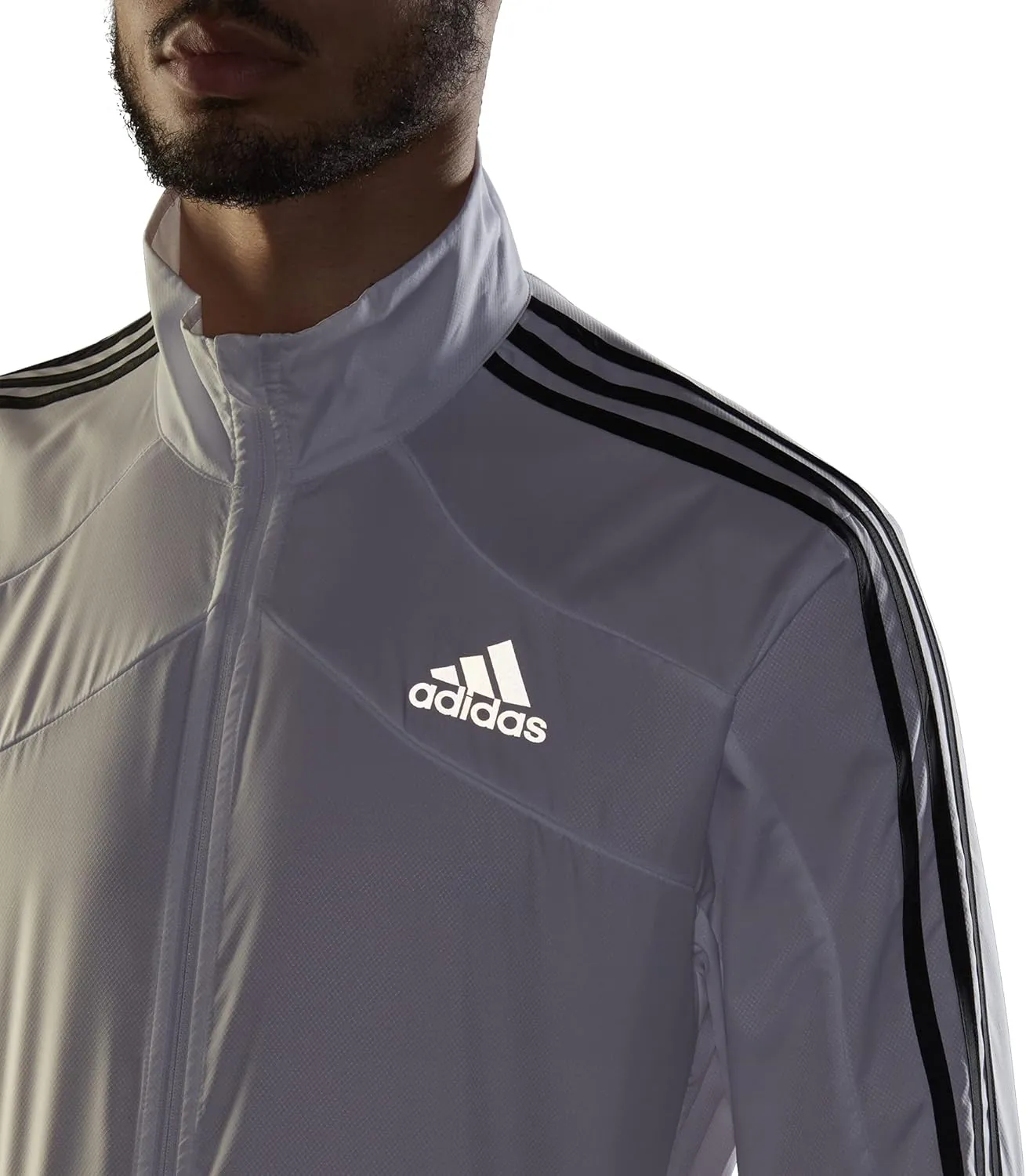 adidas Men's Marathon Jacket 3-stripes