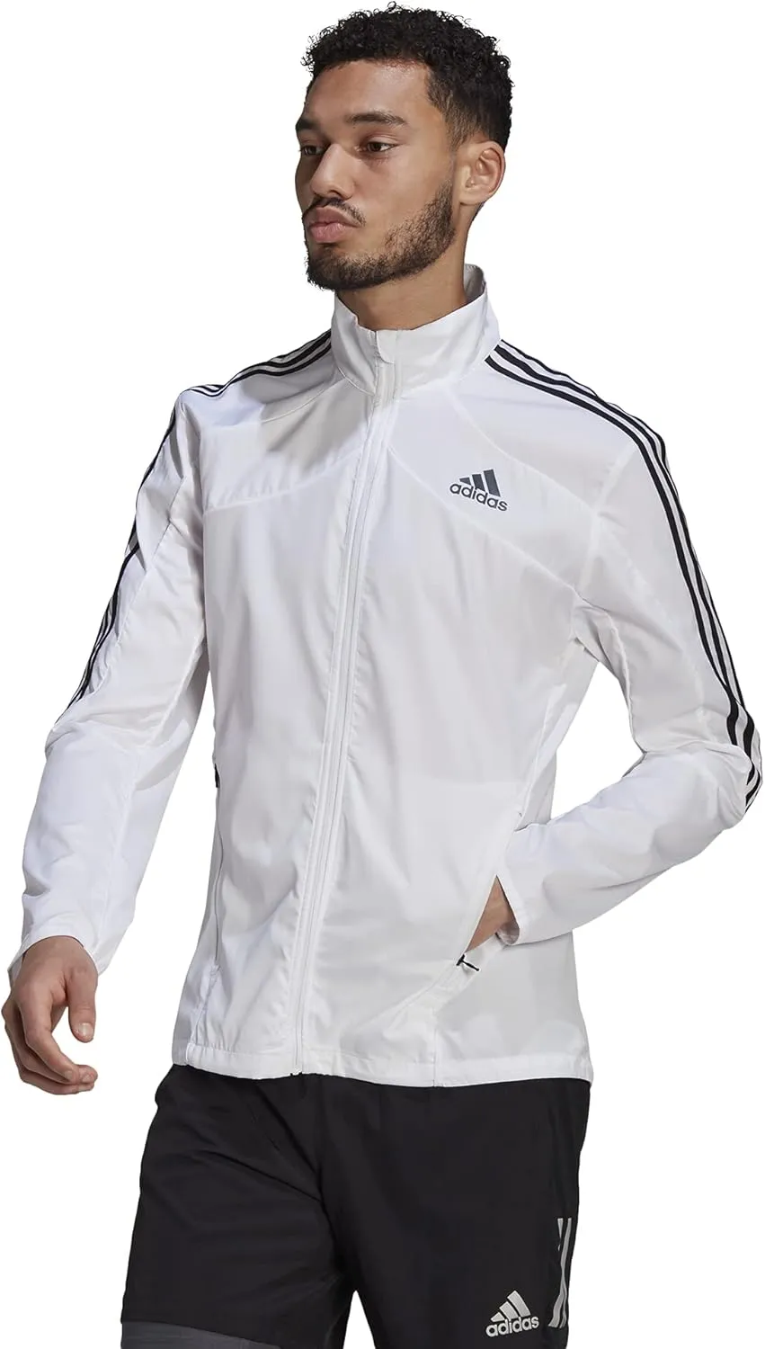 adidas Men's Marathon Jacket 3-stripes
