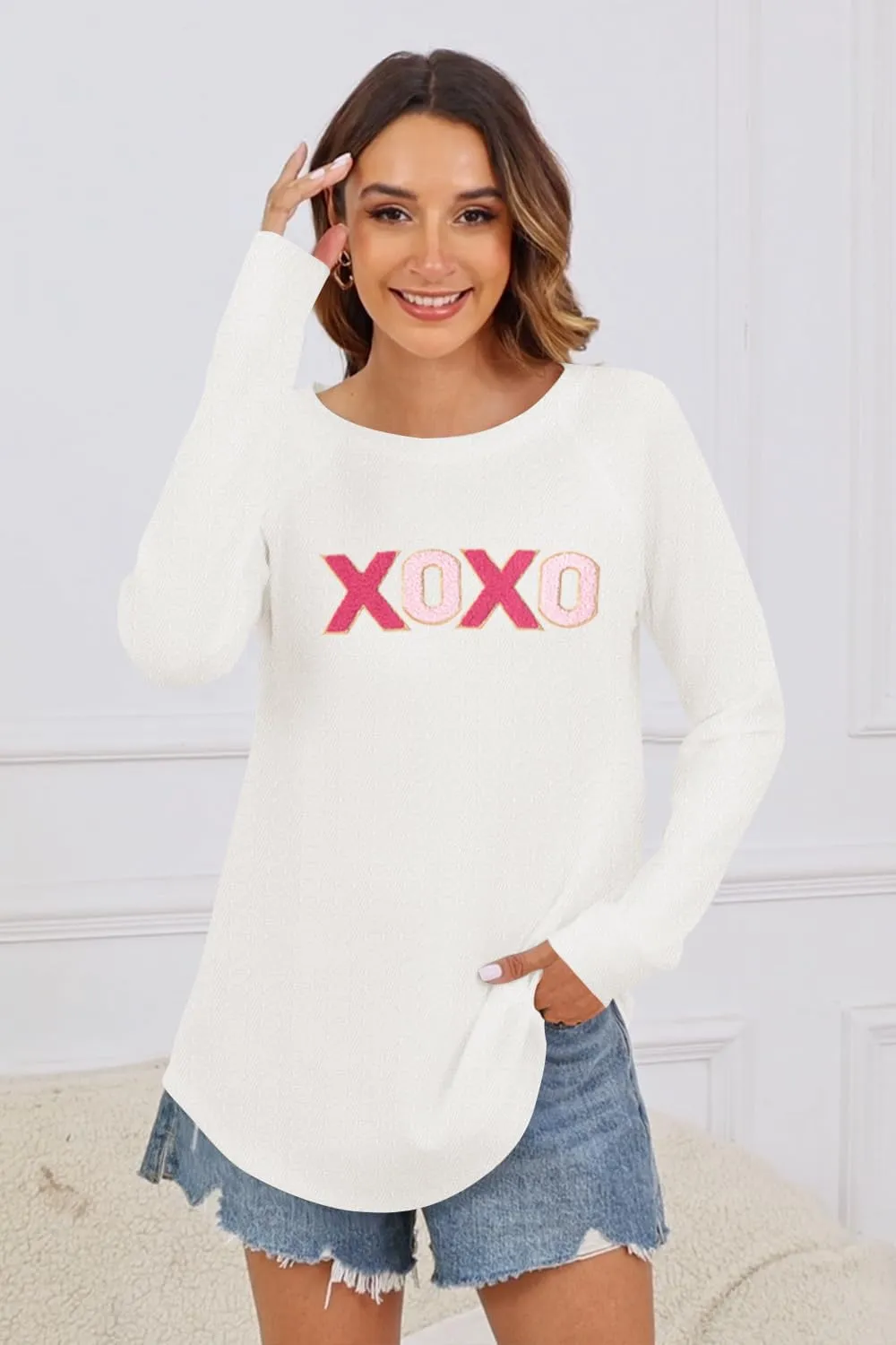 Aoang Women Fall Fashion 2025 Texture Knit Tunic Sweater