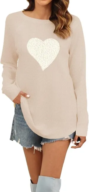 Aoang Women Fall Fashion 2025 Texture Knit Tunic Sweater
