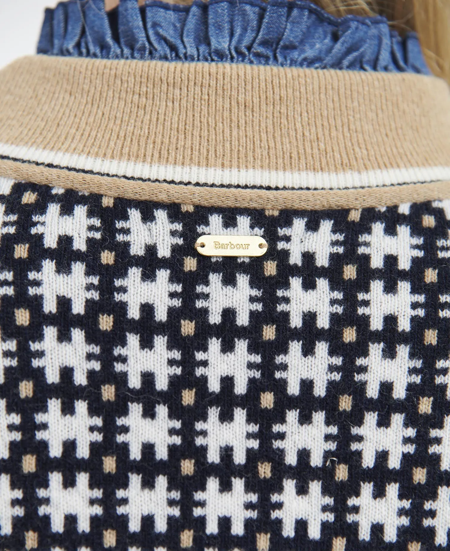 Barbour Fran Modern Heritage Cardigan LKN1280