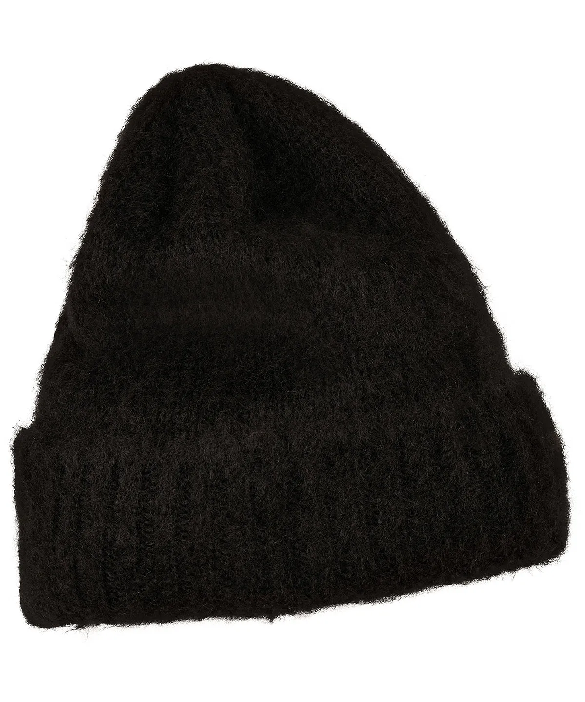 Black - Soft acrylic beanie (1503A)