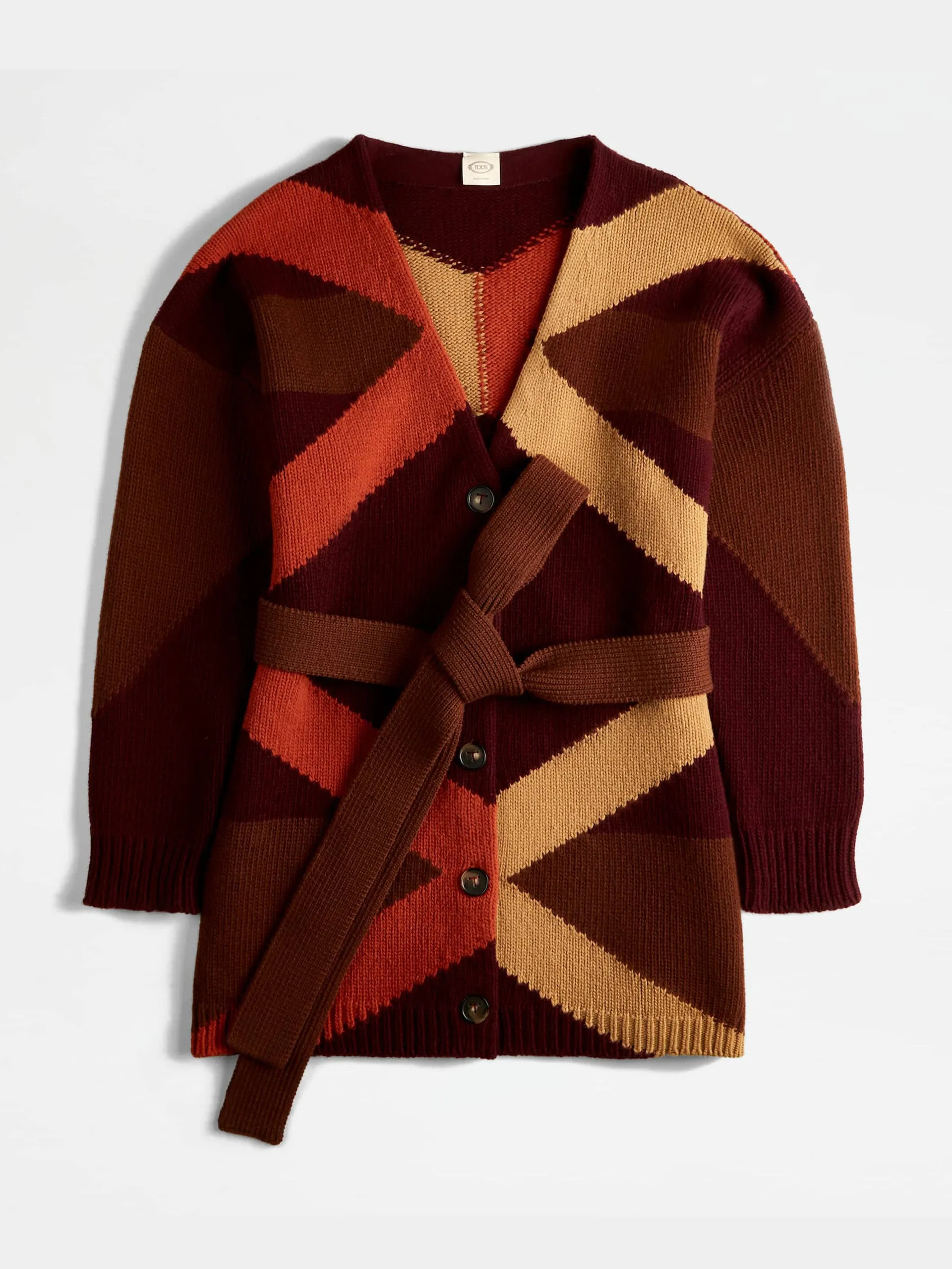 Cardigan in wool