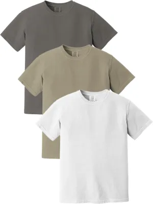 Comfort Colors Heavyweight Short Sleeve T-Shirts 1717 - Make Your Own Assorted Color Set (2 | 3 | 4 | 5-Pack)