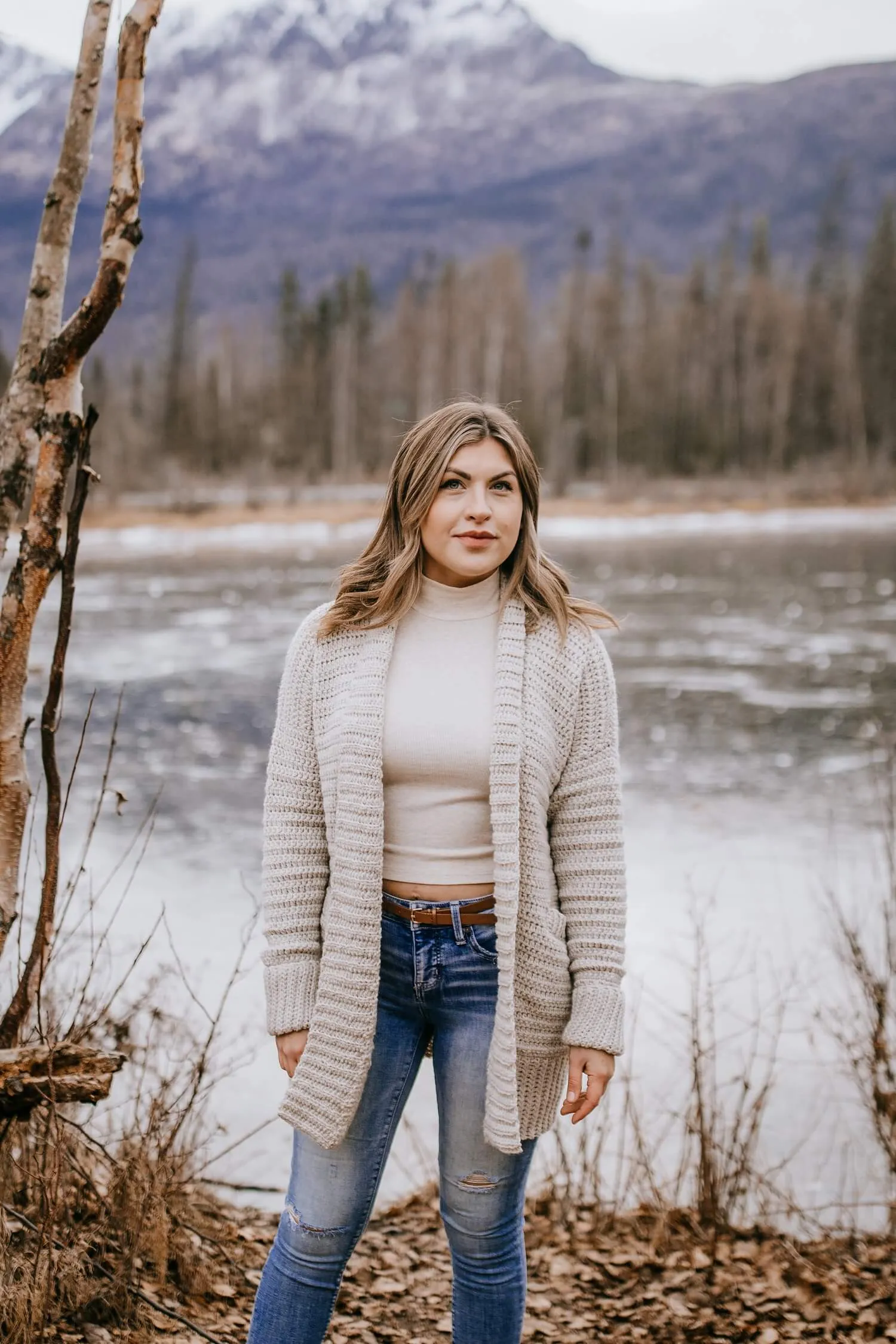 Crochet Kit - Fireside Crochet Cardigan