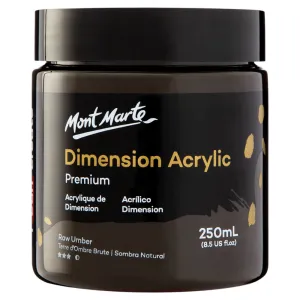Dimension Acrylic Premium 250ml (8.5 US fl.oz) - Raw Umber