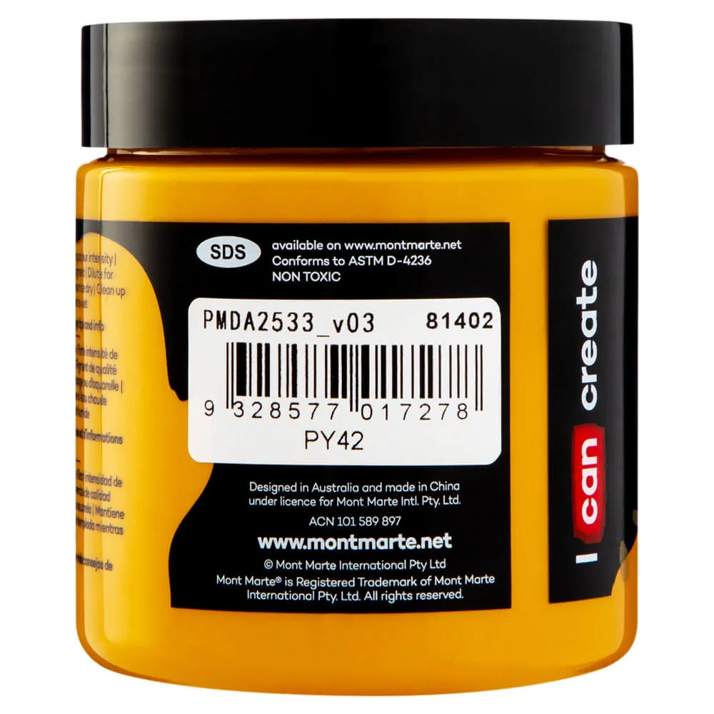 Dimension Acrylic Premium 250ml (8.5 US fl.oz) - Yellow Ochre