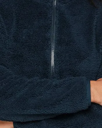 Dylan 1/4-Zip Sherpa Pullover | Dark Teal