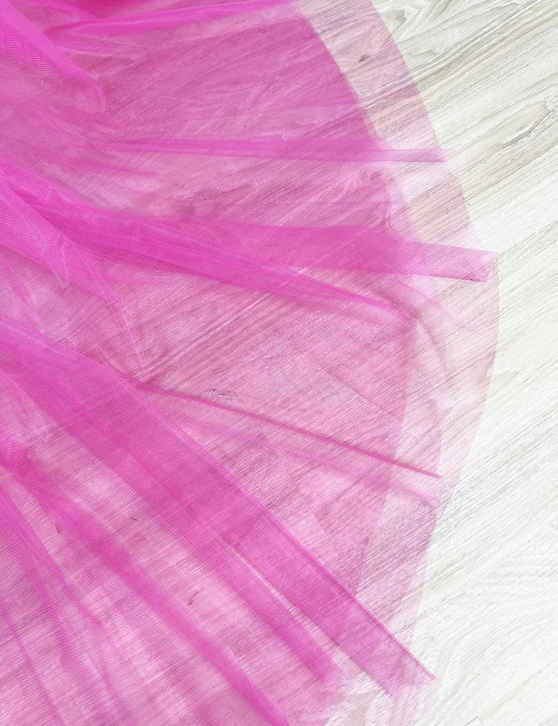 EllieWely Overskirt Short Front Long Back Party Tutu Tulle Skirt R05