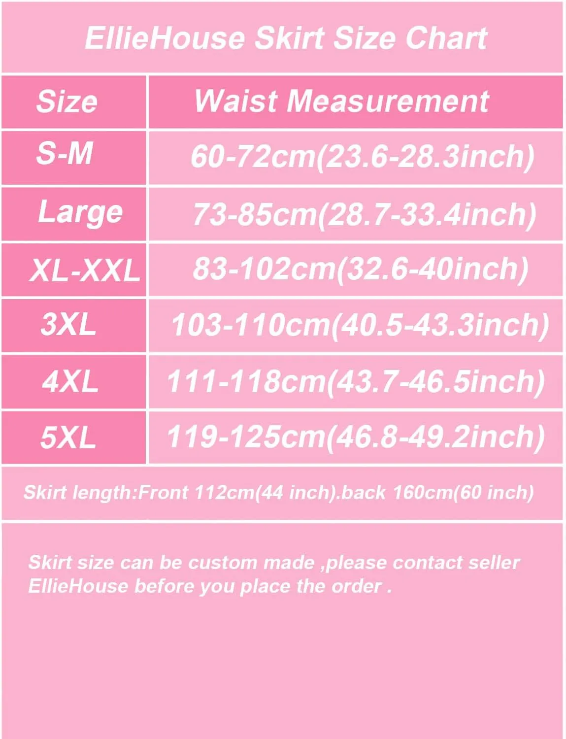 EllieWely Overskirt Short Front Long Back Party Tutu Tulle Skirt R05