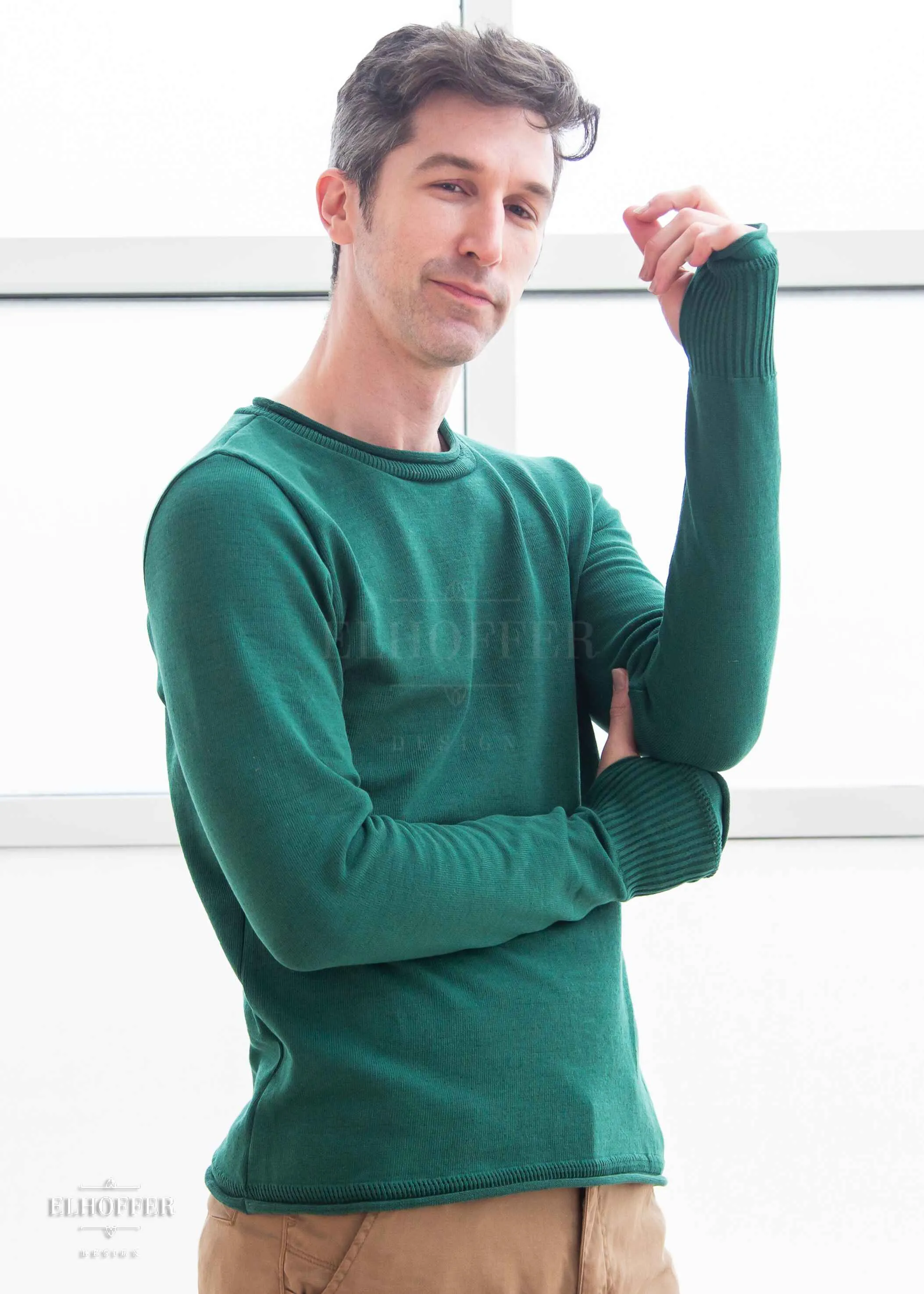 Essential Unisex Pullover Sweater - Elven Forest