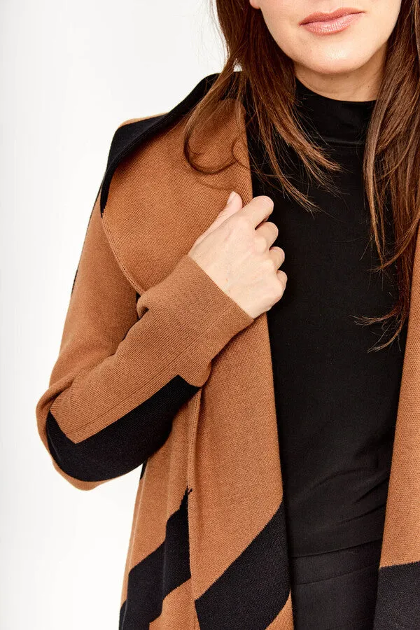 GEOMETRIC CARDIGAN