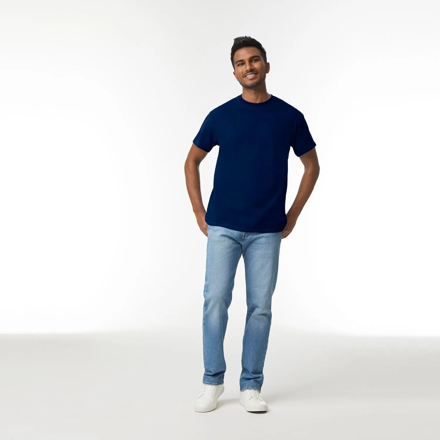 Gildan Unisex Adult Heavy Cotton T-Shirt, Style G5000, Multipack