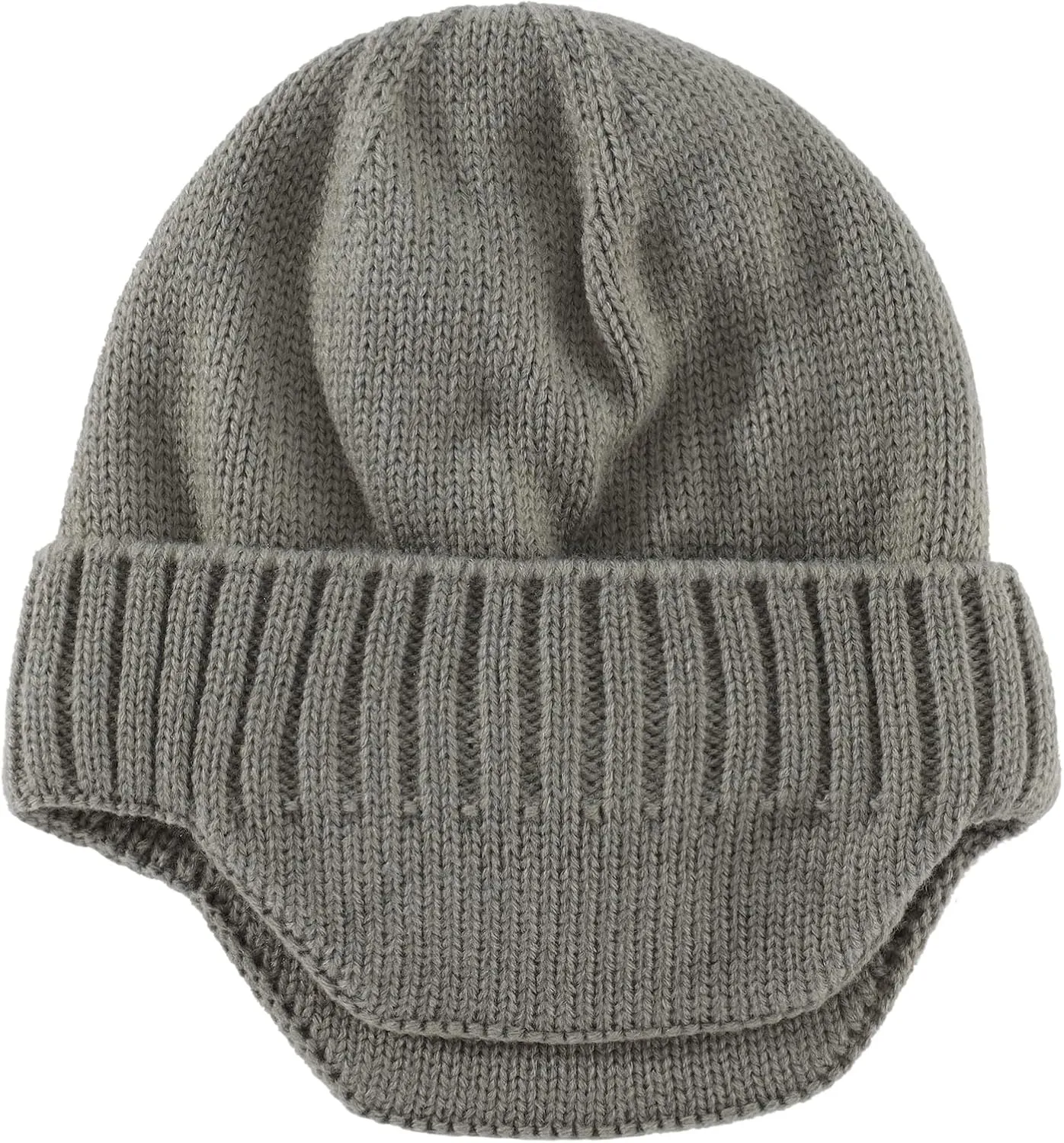 Home Prefer Mens Winter Hat Knit Earflap Hat Stocking Caps with Ears Beanie Hat