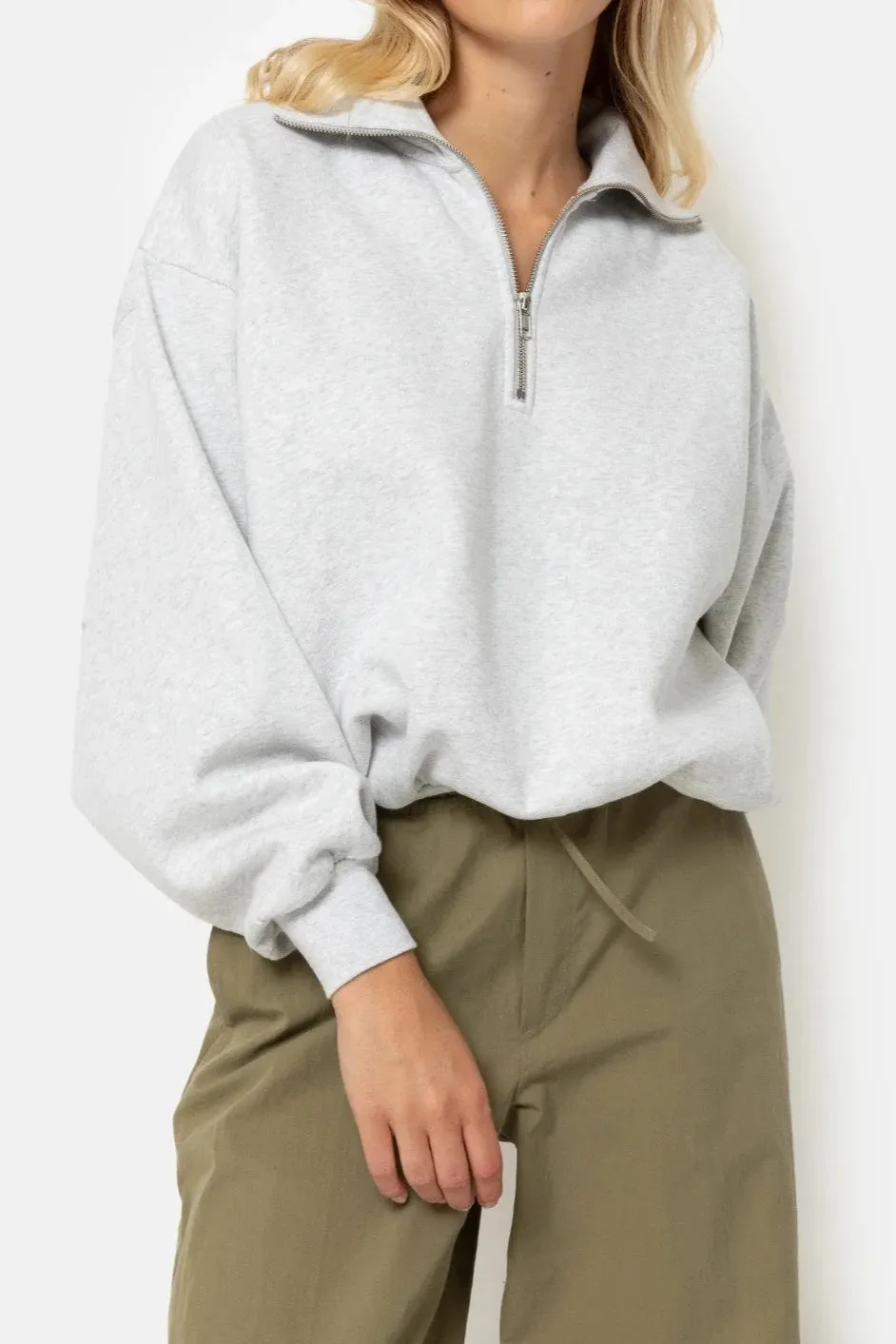 KHLOE SWEATSHIRT | MARLED GREY