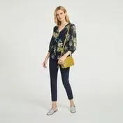 Lovely Garden Floral Blouse