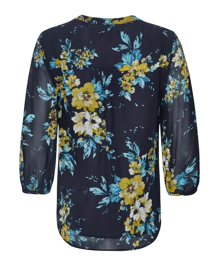 Lovely Garden Floral Blouse