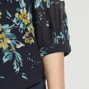 Lovely Garden Floral Blouse
