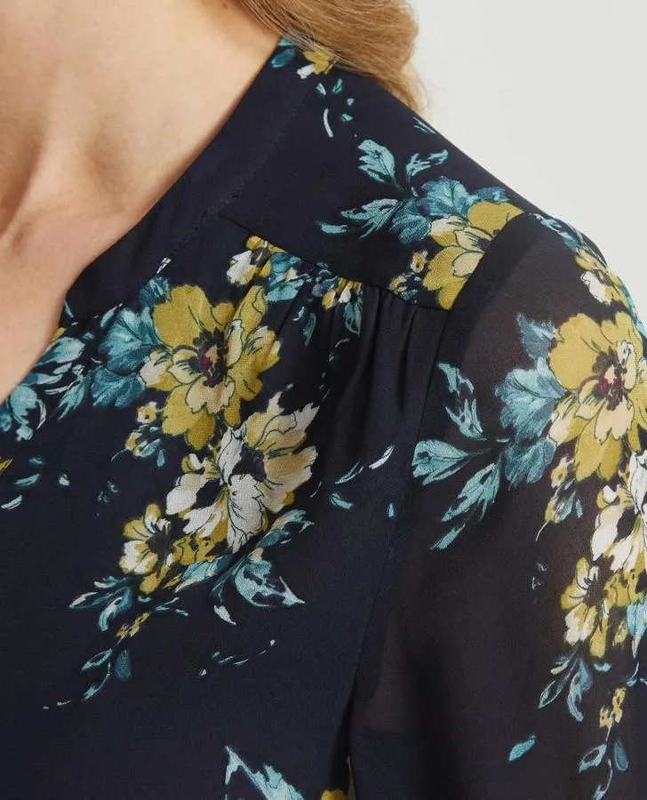 Lovely Garden Floral Blouse