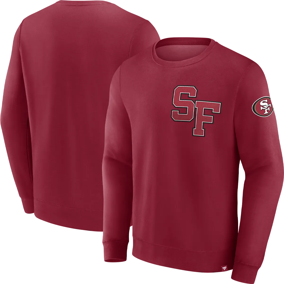 Men's 49ers Varsity Letter Long Sleeve Crew