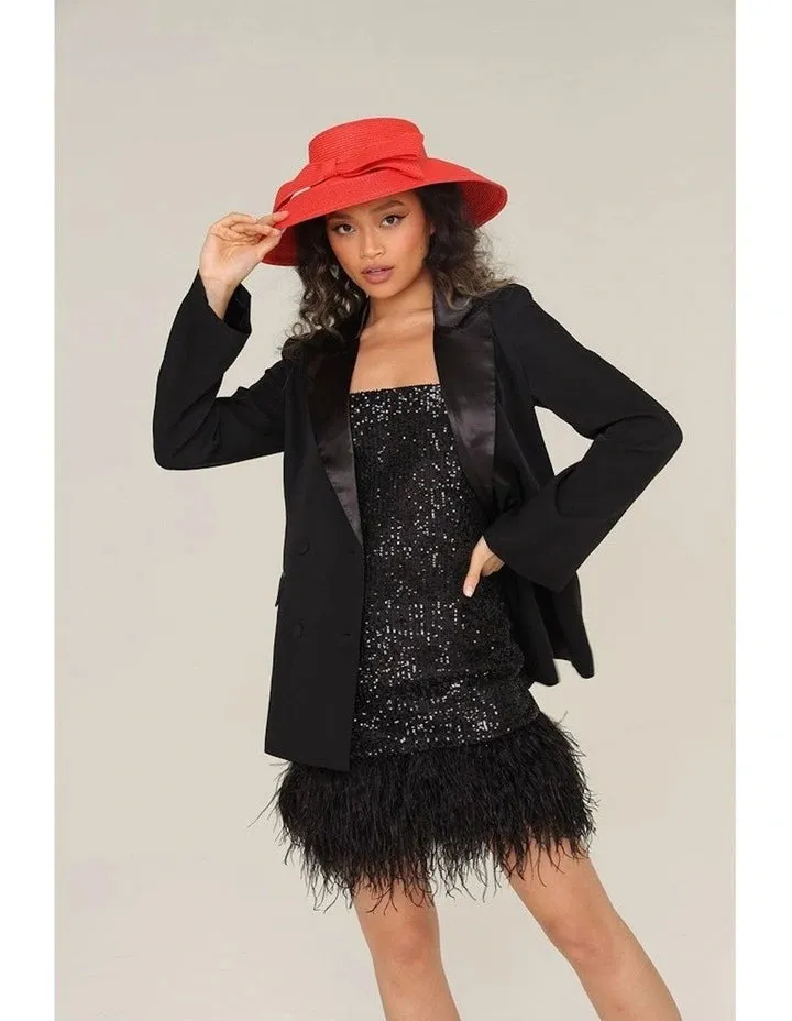 Morgan & Taylor Jess Droop Hat - Red