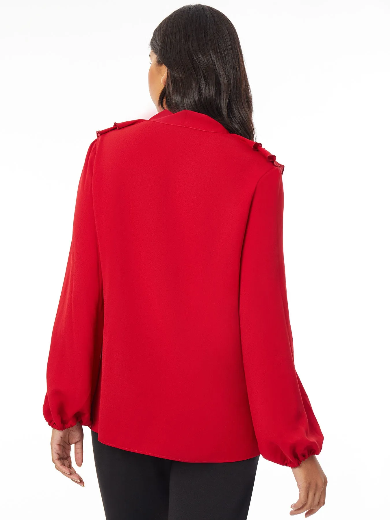 Plus Addison Blouse, Classic Drape