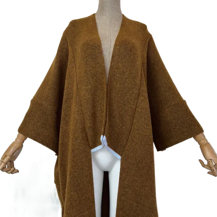 Pre Order: Warm Knit Kimono Cardigan - WINI