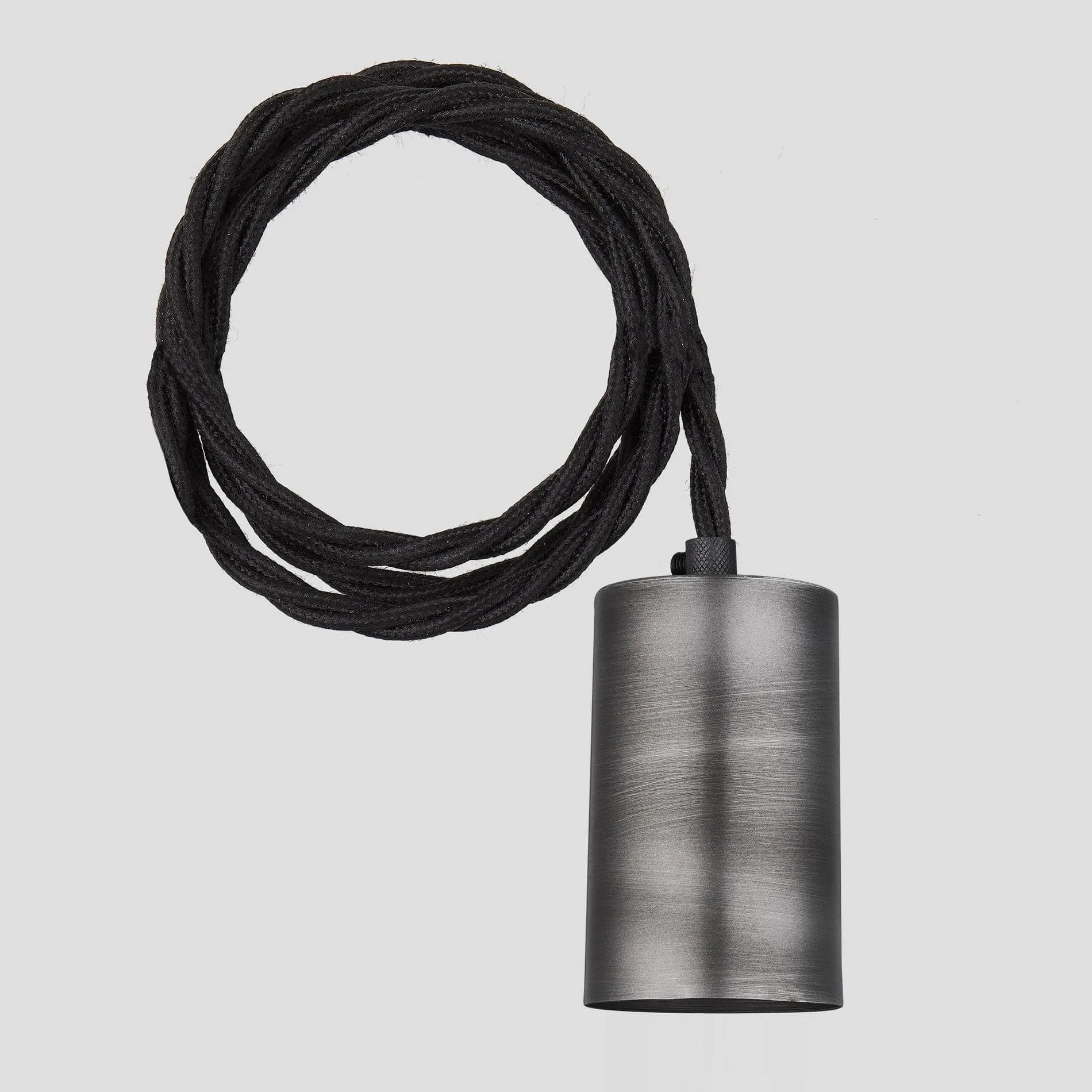 Sleek Large Edison Cluster Lights - 3 Wire - Pewter