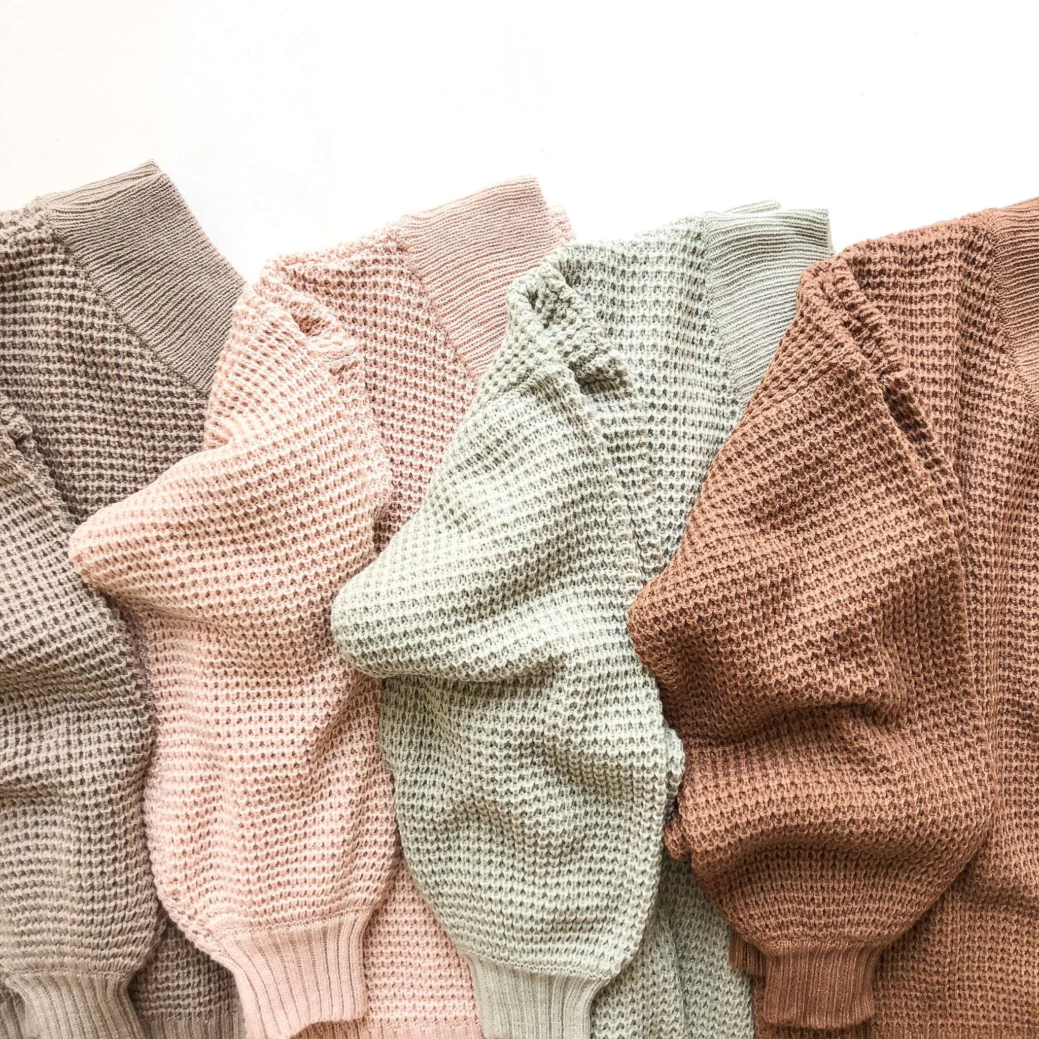 Trending Waffle Knit Sweater