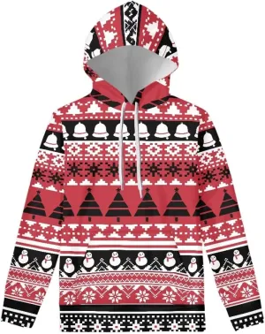 Uasibuni Cute Hoodie for Women Warm Fall Winter Fleece Jacket Casual Thick Hooded Sweatshirts Women Gift