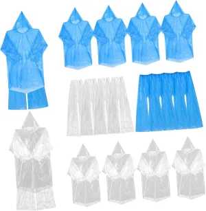 Waterproof Raincoat Set Ponchos Adult Rain Ponchos Compact Storage for Men Women